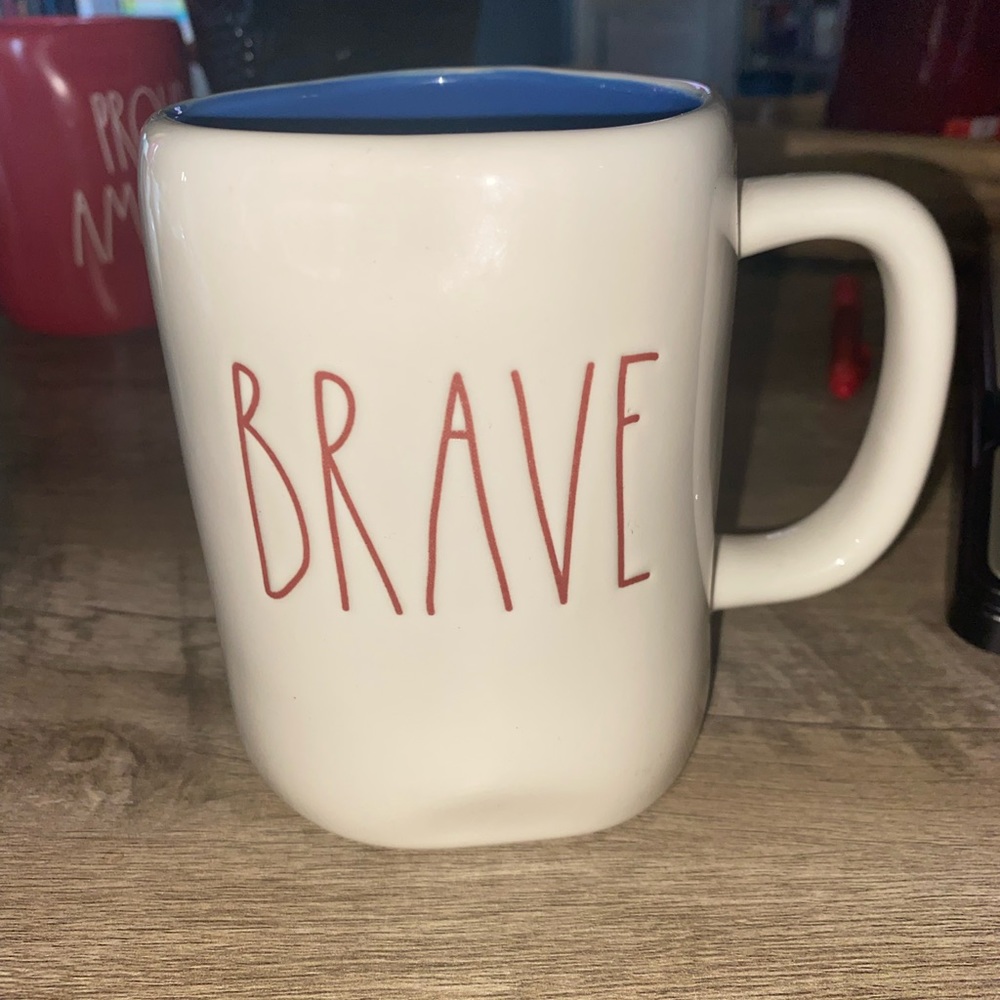 Rae Dunn Brave Coffee Cup Mug